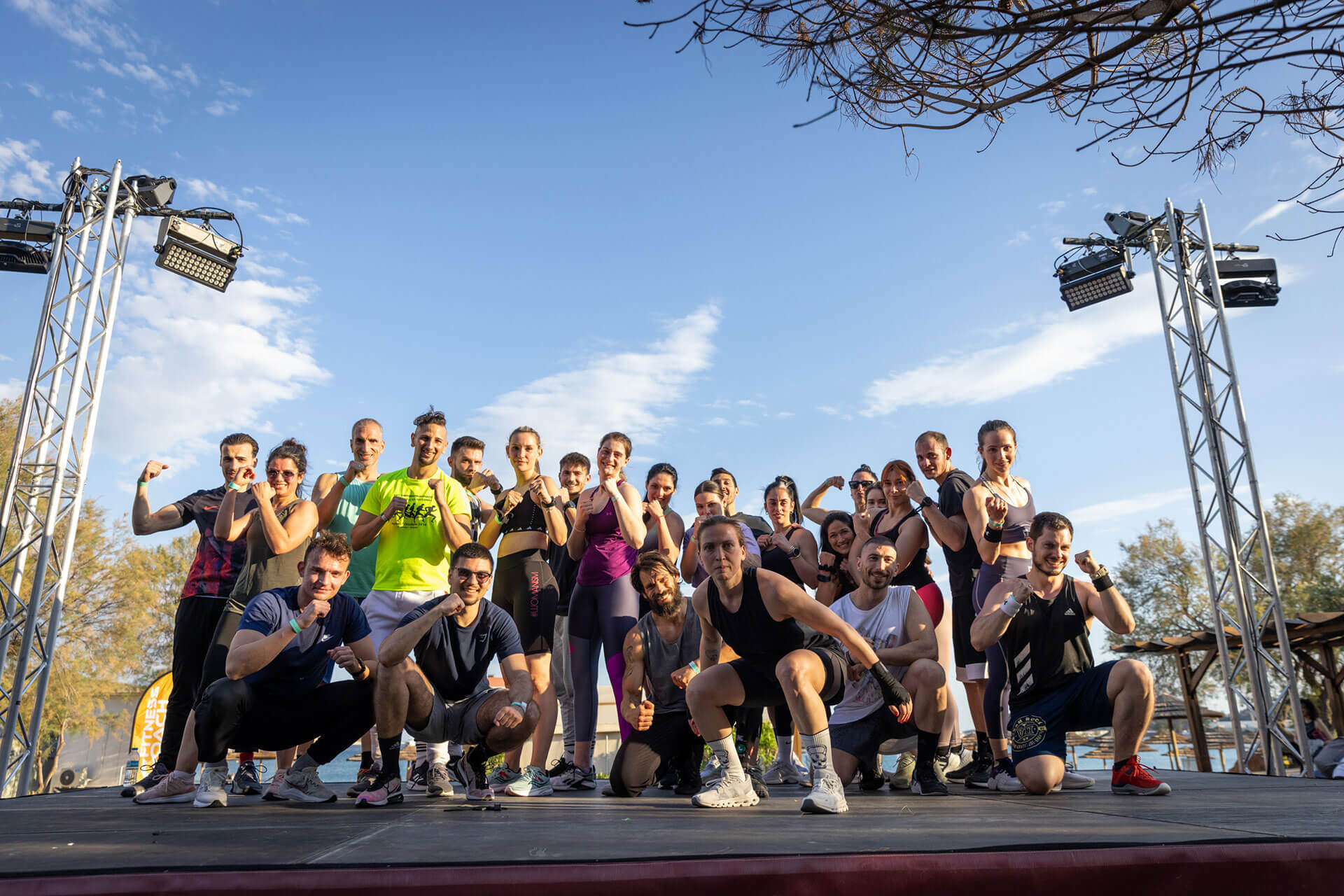 cmf fitness stage team