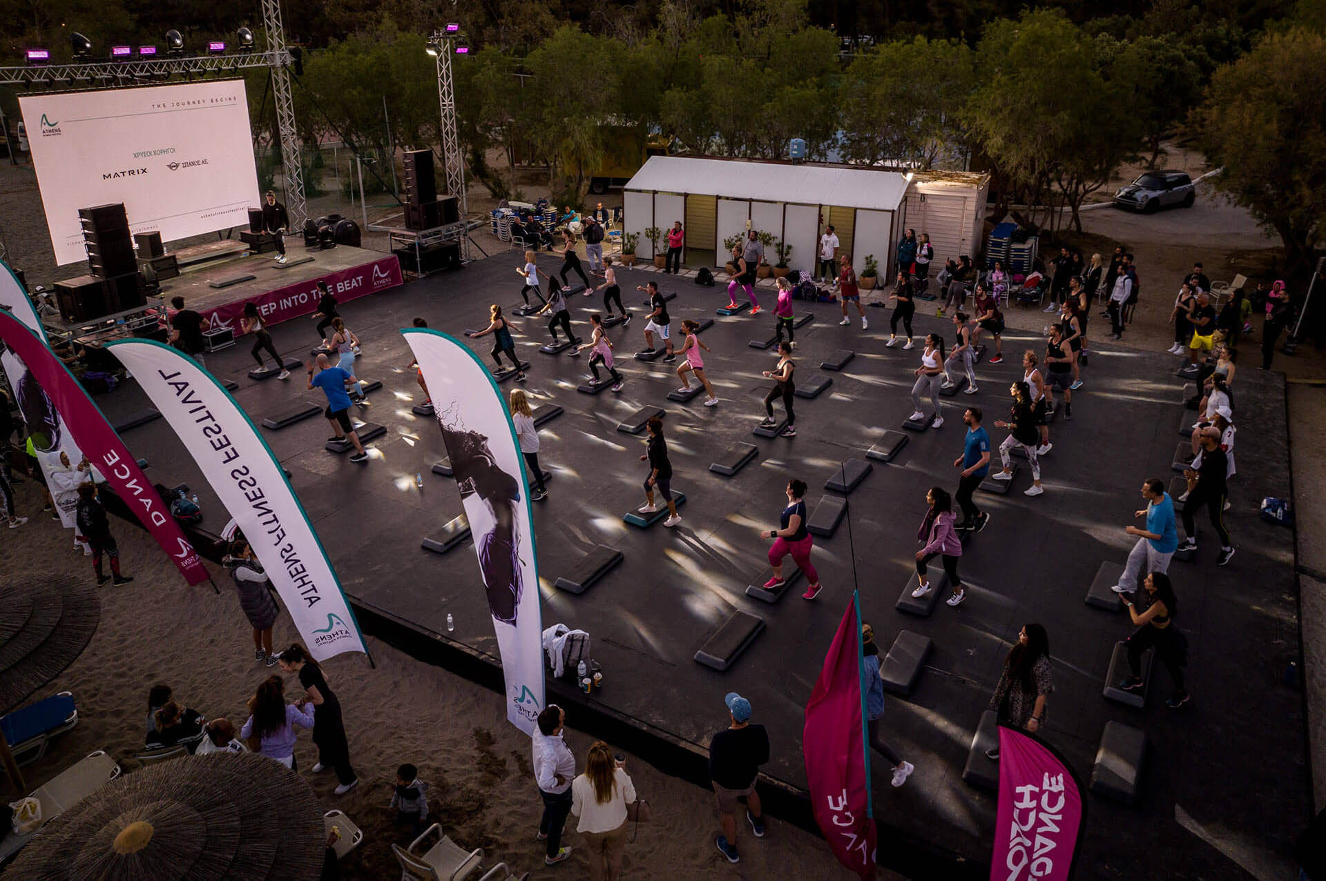 dance fitness stage