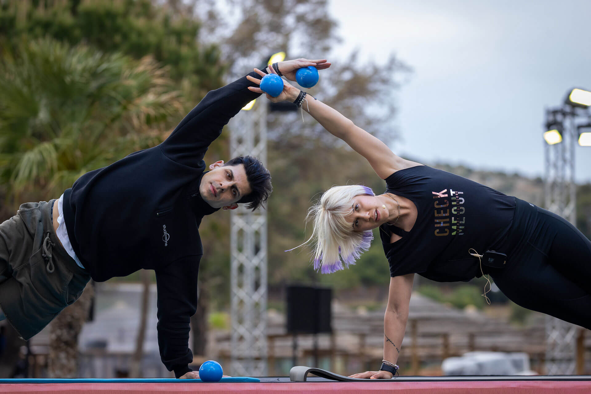 fitness instructors